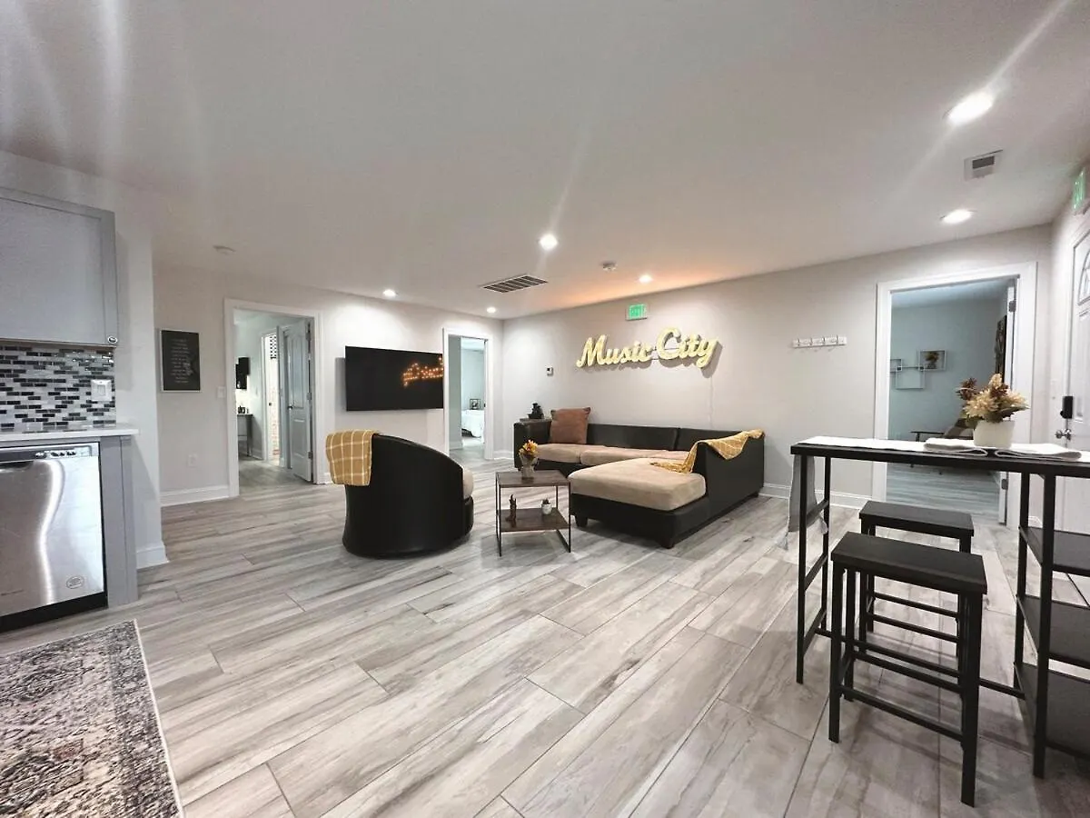 Lejlighed 30 Day Rental In Nashville King Bed 3Bd3Ba